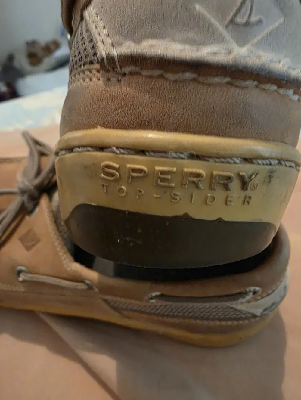 Sperry - Men's Brown Suede Lace-Up Boat Shoes